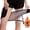 Black Silver, variant on 2 Pack Adjustable Thigh Sauna Wraps, Compression Leg Sleeves with Sweat-Wicking Thermal Design for Women and Men, Fitness Workout and Running Support