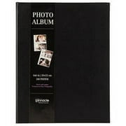 New View Gifts 8 x 10 Black Linen Photo Album, Holds 240 - 4"x6" Photos
