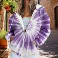 thumbnail image 2 of kaondbfi Hoodied Sweatshirts for Delicate Women Activewear Hooded Zip for Jacket Coat Printed Fall Sweatshirt Outwear with Pockets Womens Summer Fashion Sweat Shirts, 2 of 7