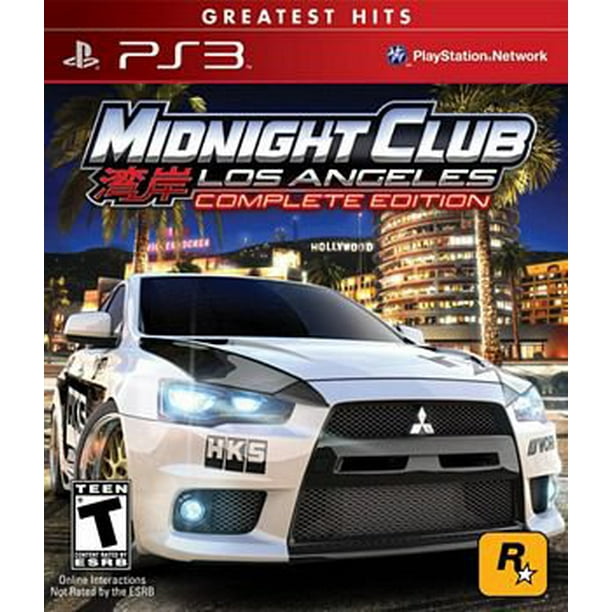 zweer Blind Alaska Midnight Club: Los Angeles Complete (PlayStation 3) - Walmart.com