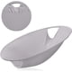 thumbnail image 1 of Cesta de lavandería plegable, diseño reforzado que ahorra tiempo y esfuerzo para un fácil transporte, cesta de lavandería portátil gris (26"), 1 of 7