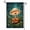 D, variant on XaaKee Spring Garden Flag, Mystic Grove Wanderer Garden Flag Mystical Forest Art Double-sided High-Quality White Linen Small Garden Flags, Courtyard Outside Clearance Pennant, 12x18Inch