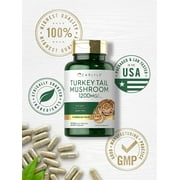 Turkey Tail Mushroom Extract | 1200mg | 200 Capsules | by Carlyle