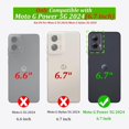 thumbnail image 3 of for Moto G Power 5G 2024 Case Wallet,Women Flip Folio Cover with Credit Card Holders Butterfly Embossed PU Leather Kickstand Wrist Strap Phone Case for Motorola Moto G Power 2024 (Purple), 3 of 7