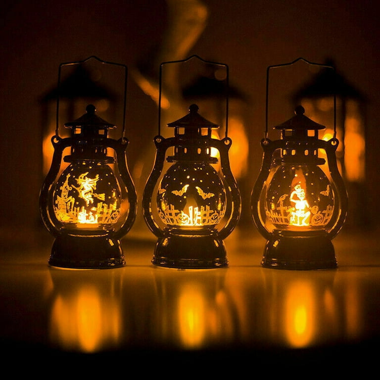 Basstop Flame Lamp Halloween Hanging Light Decor Lantern Castle Party(Witch) Basstop Flame Lamp Halloween Hanging Light Decor Lantern Castle Party(Witch)
