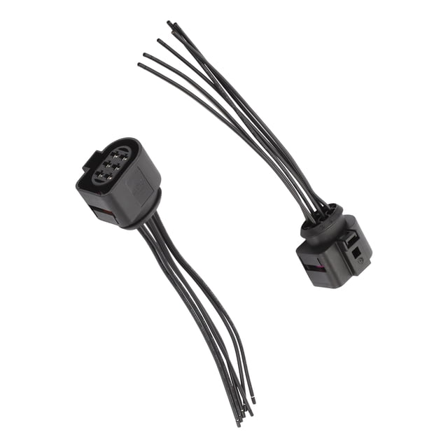 Conector del arnés de cableado de luz trasera Unique Bargains para Audi TT 8J 2006-2014 | Conector de socket de luz trasera 2 Pcs