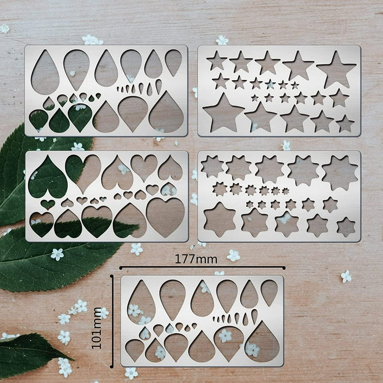 4PCS 4x7 Inch Basic Shape Metal Stencils Heart Star Teardrop Stencil Template for Wood Carving Drawings and Woodburning Engraving and Scrapbooking Project - Walmart.com 4pcs-4x7-inch-basic-shape-metal-stencils-heart-star-teardrop-stencil-template-for-wood-carving-drawings-and-woodburning-engraving-and-scrapbooking-project-walmart-com