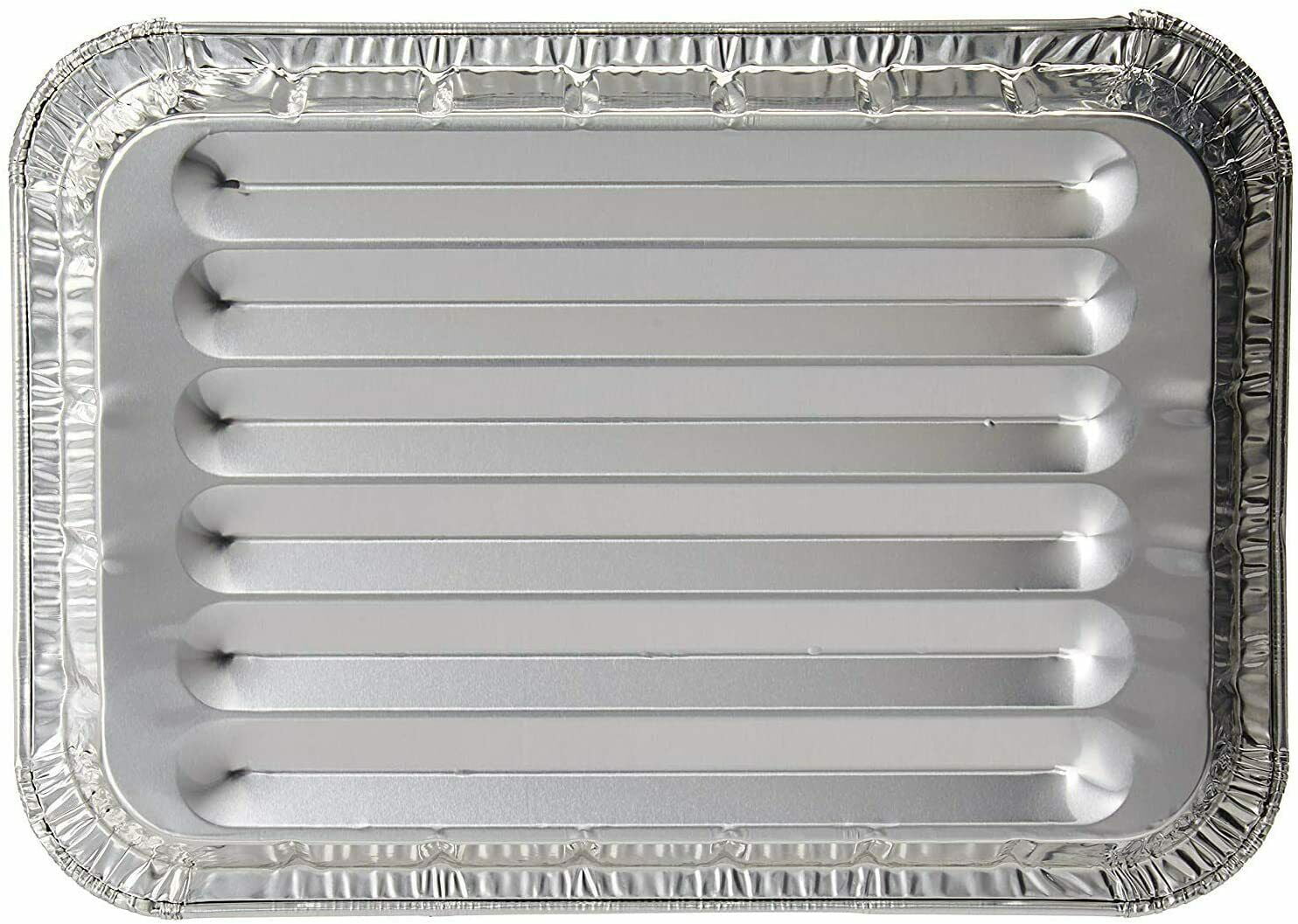 Small Broiler Disposable Aluminum Baking Pan 9 x 6 x 1.33