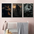 thumbnail image 3 of 6PCS panther Theme Bedroom Wall Decoration Posters (8X10 in) Unframed, 3 of 4