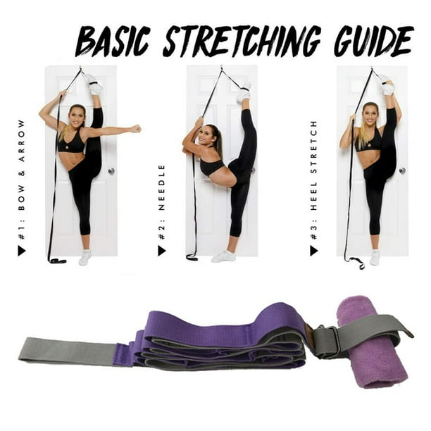 Leg Stretch Band Easy Install on Door Dance and Gymnastic Exercise Flexibility Stretching Strap Walmart