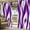 DarkViolet, variant on Outdoor Curtains for Patio Waterproof, Purple White Moire Outdoor Privacy Panels Grommet, Modern Abstract Art Elegant Blackout Outside Curtains for Porch/Cabana/Pergola/Gazebo 54"x95", 1 Panel
