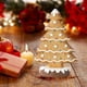 thumbnail image 5 of ¡Precios Bajos Siempre!, Decoración navideña Galletas Árbol de Navidad Decoración de escritorio Escena Arreglo Resina Vestir Akmoler, 5 of 6