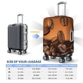thumbnail image 4 of Fotbe Coffee Beans Funda Protectora para Equipaje, Antirrayones y Resistente a la Suciedad, Compatible con Maletas de 18 a 32 Pulgadas-X-Large, 4 of 7