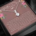 thumbnail image 2 of Personalized To My Mother In Law On Our Wedding Day Necklace, Mother-In-Law Gift, Mother In Law Gift Wedding Day, Wedding Day Gift For Mother In Law, 2 of 8