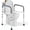 White, variant on Adjustable Toilet Safety Frame with Handrails for Seniors and Adults, Supports 350 lbs