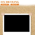 thumbnail image 2 of Shisuyan 100pcs Wooden Pushpins Multi-function Thumb Tacks Convenient Thumbtacks Photo Accessory, 2 of 8