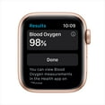 thumbnail image 6 of Apple Watch Series 6 GPS, 40mm Gold Aluminum Case with Pink Sand Sport Band - Regular, 6 of 8