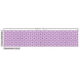 thumbnail image 3 of Geometric Sofa Upholstery Fabric by the Yard, Modern Geometric Composition with Flower Motifs Grid Style Hexagon Shapes, Decorative Fabric for DIY and Home Accents, Lavender and White by Ambesonne, 3 of 5