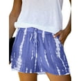 thumbnail image 5 of Women's Loose Fit Comfortable Elastic Waist Band Casual Shorts, 5 of 5