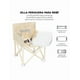 thumbnail image 2 of Periquera Xtellar color beige Para Bebe Portatil Plegable Silla Comer Ajustable, 2 of 5