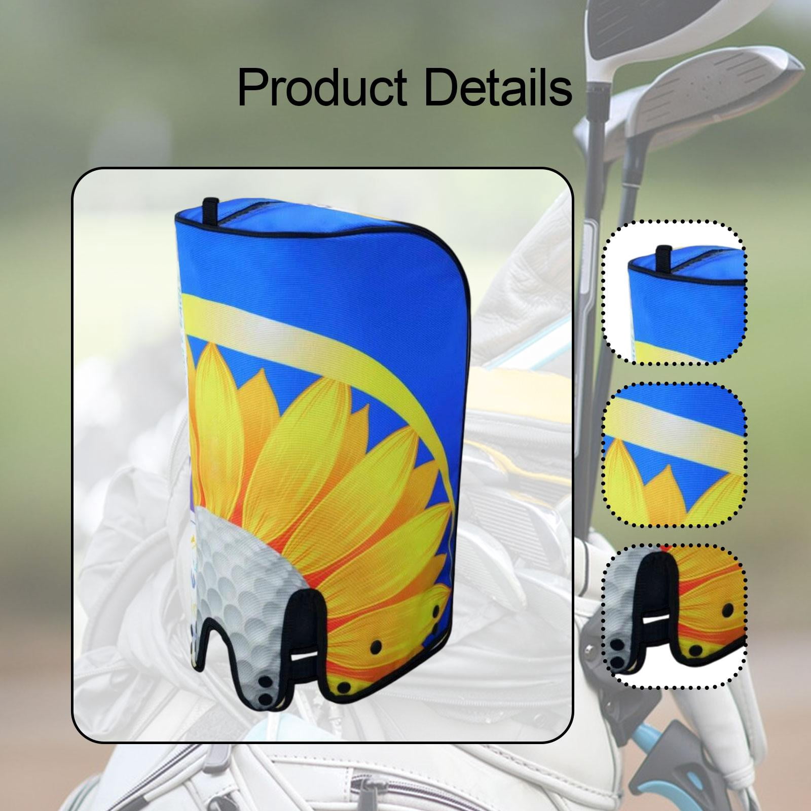 funtasica Golf Bag Cover Club Protection for Men Women Golfer Gift Portable Rain Cover