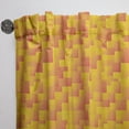 thumbnail image 3 of Designart 'Square Retro Design VIII' Mid-Century Modern Curtain Panel, 3 of 5