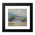 thumbnail image 2 of Ľudovít Čordák 16x15 Black Modern Framed Museum Art Print Titled - Summer Landscape from Kosice (1920), 2 of 5