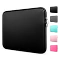 thumbnail image 3 of Laptop Sleeve 11"-15.6", Durable Shockproof Protective Laptop Case Cover Flip Briefcase Carrying Bag Case, Laptop Sleeve Computer Bag Sleeve for Laptop Notebook, Black, 15.6", 3 of 8