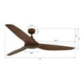 thumbnail image 4 of Beacon Lighting Lucci Air Airfusion 60-inch Type A Fan with Remote, 4 of 7
