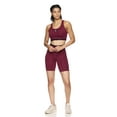 Reebok Women's Medium Impact Flex Sports Bra With Removable Cups, Sizes