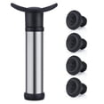 thumbnail image 5 of Fason Wine Saver Pump with 4 Vacuum Bottle Stoppers - Black (Black Pump + 4 Stoppers), 5 of 9