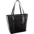 thumbnail image 1 of Bolso de mano de cuero Mcklein USA 97735 Deva con Bolsillo para tableta negro, 1 of 2