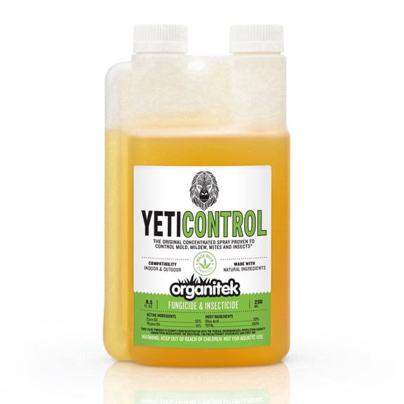 YetiControl Insecticide & Fungicide for Plants 250mL Concentrate | **3-in-1 Controls Mites, Aphids, Mildew (Formerly Mammoth CannControl)
