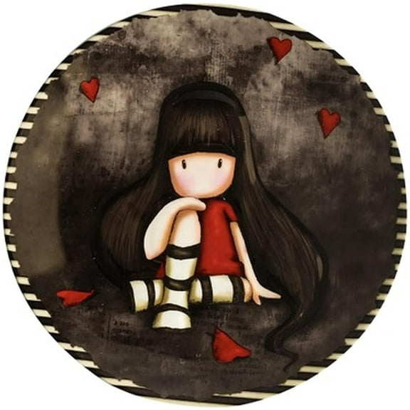 JONJUMP Bone China Round Steak Plate Embossed Gift Home Snack Snack Fruit Salad Plate Restaurant Decorative Tableware