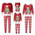 thumbnail image 1 of Pijamas navideños Fiomva para la familia, pijamas a juego de Papá Noel, pijamas de Navidad para bebés, niños, mascotas y adultos., 1 of 5
