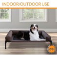 thumbnail image 2 of K&H Original Bloster Elevated Cot For Dogs Brown Medium, 2 of 7