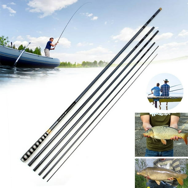 CAROOTU Telescopic Carbon Fiber Super Hard 37 Heavy Action Ultra Light Carp Fishing  Pole Stream Fishing Rod 