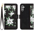 thumbnail image 1 of Compatible with Samsung Galaxy A34 5G Vintage Flower Wallet Case Magnetic Closure Cover with Card Slots, 1 of 5