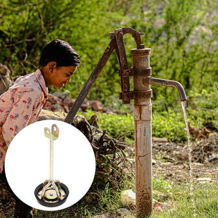 STOBOK Well Pump Parts Sturdy Water Pump Replacement Stainless Steel Manual Operation 1Set