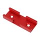 thumbnail image 1 of Woodworking T Shape Track Double Cut Perfil Track Servir accesorios de carpintería de carpintería Ranura de intersección para accesorios de bricolaje rojo, 1 of 8