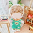 thumbnail image 6 of Doll Supplies Soft Overalls Birthday Gifts Home Decoration Animal Dolls Kids Toys Plush Toy Clothes Sweater Dolls Accessories 2, 6 of 8