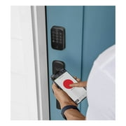 Assure Lock 2; Smart Door Lock with WiFi and Touchscreen Keypad; Black Suede