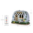 thumbnail image 5 of Exhart Solar Hand Painted Camping Trailer Statue with Welcome Sign, 5 by 6 inches, Resin, 5 of 8