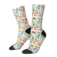 thumbnail image 1 of Balery Animals Calcetas Largas con Estampado para Hombre y Mujer – Suaves y Transpirables, Talla Única (US 5-11), 1 of 6