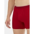 thumbnail image 6 of George Men's Cotton Blend Stretch Boxer Briefs, 6-Pack, Sizes S-2XL, 6 of 11