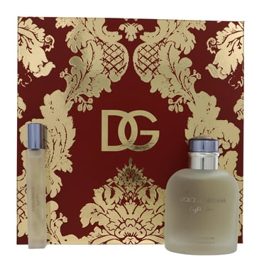 Dolce and Gabbana Light Blue , 2 Pc Gift Set 4.2oz EDT Spray, 0.33oz EDT Spray