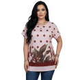 thumbnail image 1 of Blusa Moderna para Mujer, Corte Suelto y Cómodo con Diseño Estampado, Perfecta para Outfit Casual, 1 of 5