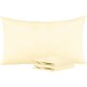 thumbnail image 1 of NTBAY Juego de 2 fundas de almohada estándar, 100% microfibra cepillada de 1800 hilos, súper suaves y acogedoras, resistentes a las arrugas, a la decoloración y a las manchas con cierre de sobre, fund, 1 of 4