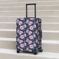 thumbnail image 6 of Fuzoiu Flowers Print Suitcase Cover,Washable Luggage Covers for Suitcase,Elastic Luggage Protector Cover,Scratch Resistant Travel Suitcase Covers-Large, 6 of 7