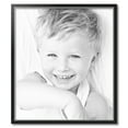 thumbnail image 2 of ArtToFrames 29" x 33" Black Velvet with Silver - 1.25 Picture Frame, 29x33 inch Black MDF Poster Frame (WOM-4691),  Pack, 2 of 8